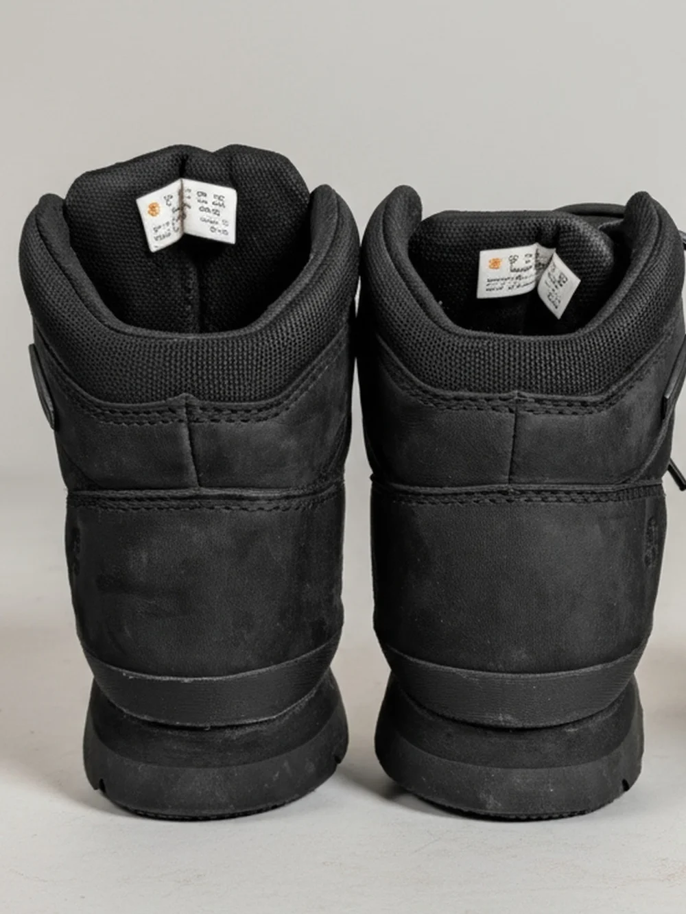 Timberland Boys Black Lace-Up Ankle Boots Round Toe US 6